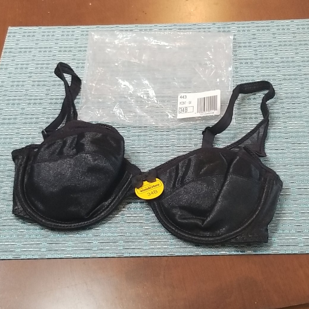 Wonderbra black  bra 34b style 7122